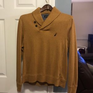 Nautica shawl collar sweater